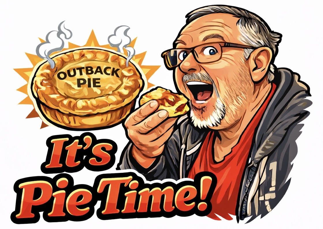 Glenn's Buy Us a Pie caricature